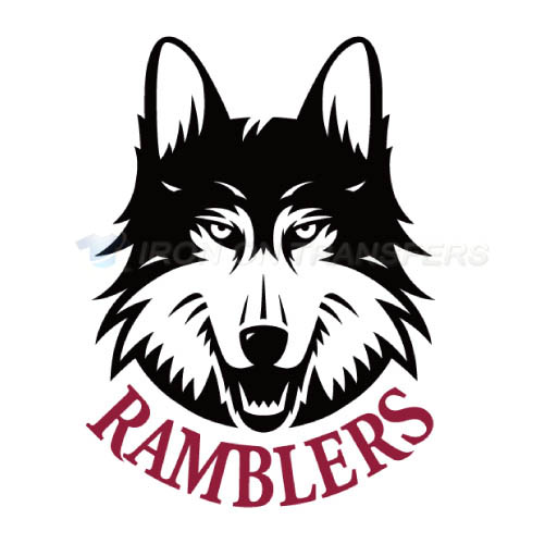 Loyola Ramblers Iron-on Stickers (Heat Transfers)NO.4906
